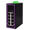 ATOP TECHNOLOGIES 8-портовый промышленный Smart Secure Lite-управляемый гигабитный коммутатор EHG2408 Series